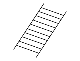 直線階段
